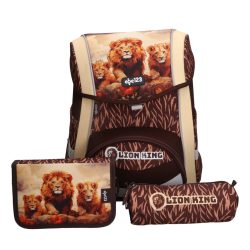 Lion King prémium ergonomikus iskolatáska szett