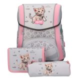 Cicás prémium ergonomikus iskolatáska szett