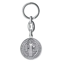 Szent Benedek kulcstartó