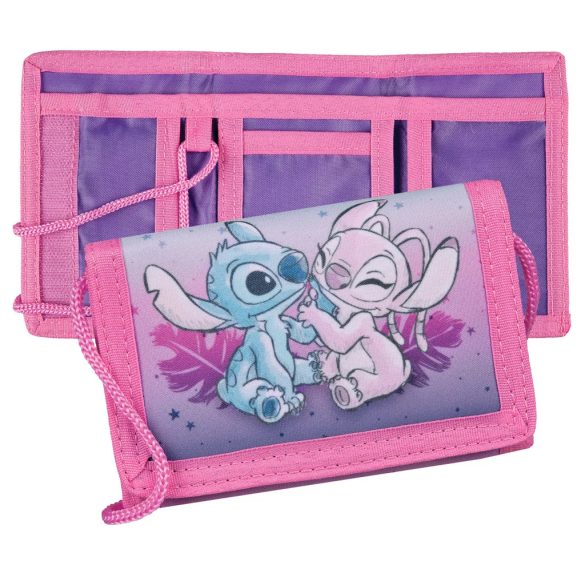 Disney Stitch pénztárca nyakbaakasztóval