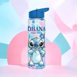 Stitch műanyag szívószálas kulacs 600 ml