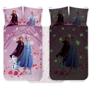 Disney Jégvarázs Sötétben világító ágyneműhuzat