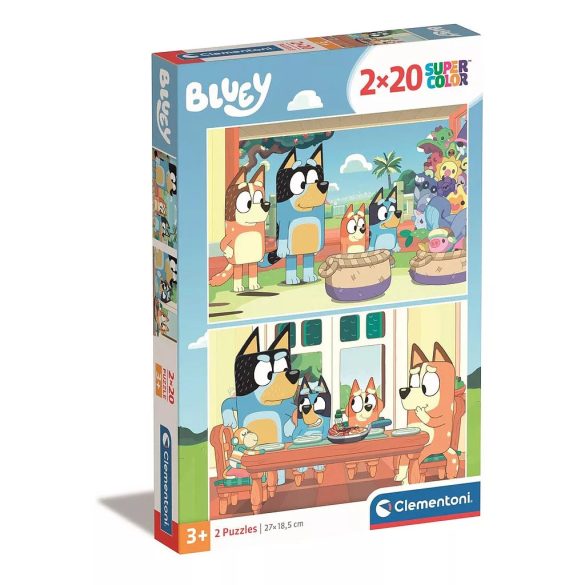 Bluey 2x20 db-os puzzle Clementoni