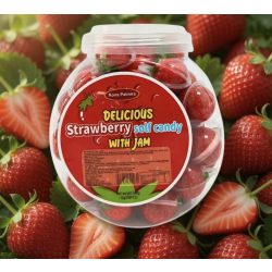 Prestige Strawberry gummy  családi kiszerelés 50 db-os