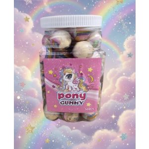Poni gummy candy családi kiszerelés 50 db-os