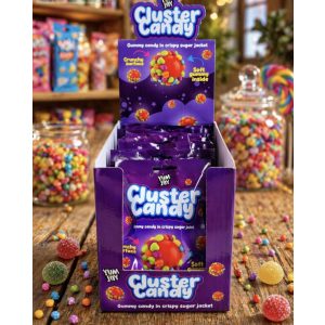 Cluster Candy puha gumicukor ropogós bevonattal 5 db-os