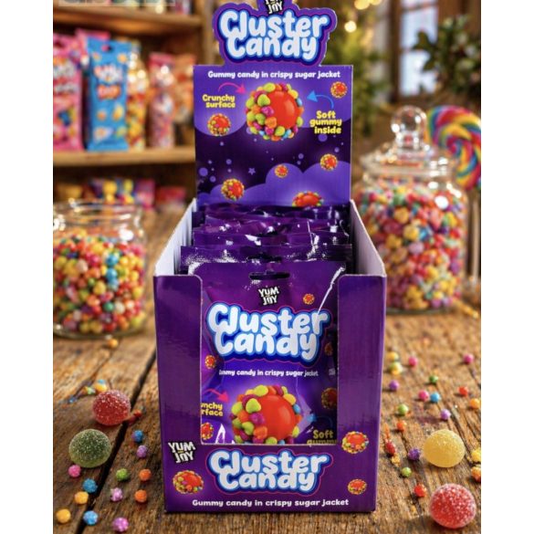 Cluster Candy puha gumicukor ropogós bevonattal 5 db-os