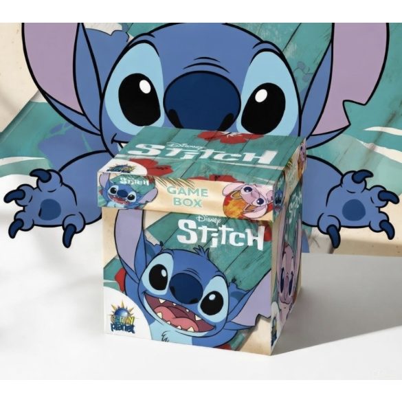 Stitch game box csokis keksszel 