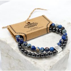 Mágneses drágakő karkötő - Sodalite