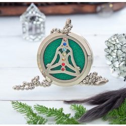 Aromaterápiás Nyaklánc - Jóga Csakra