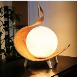 Természetes Kókusz Lámpa- Barna Hullám