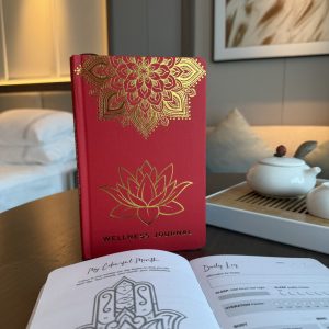 Piros Wellness napló - Mandala és lótusz
