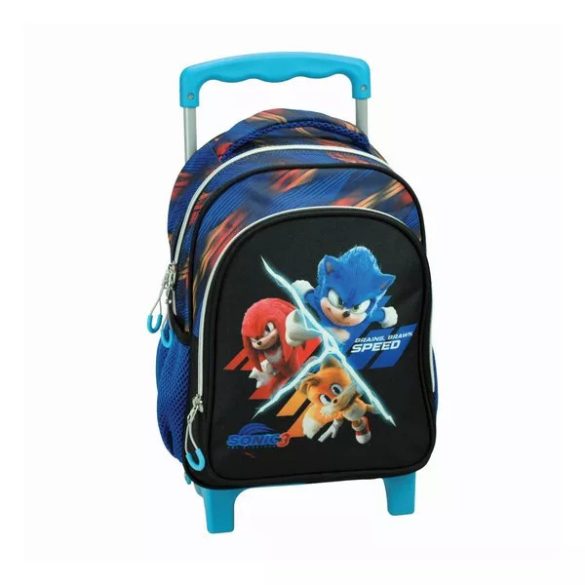 Sonic a sündisznó gurulós ovis hátizsák, táska