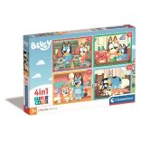 Bluey 4 az 1-ben puzzle Clementoni