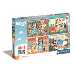 Bluey 4 az 1-ben puzzle Clementoni