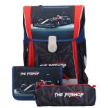 Autós prémium ergonomikus iskolatáska szett