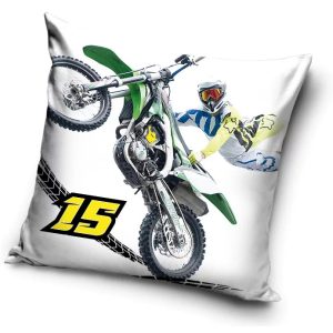Motokrossz párnahuzat.