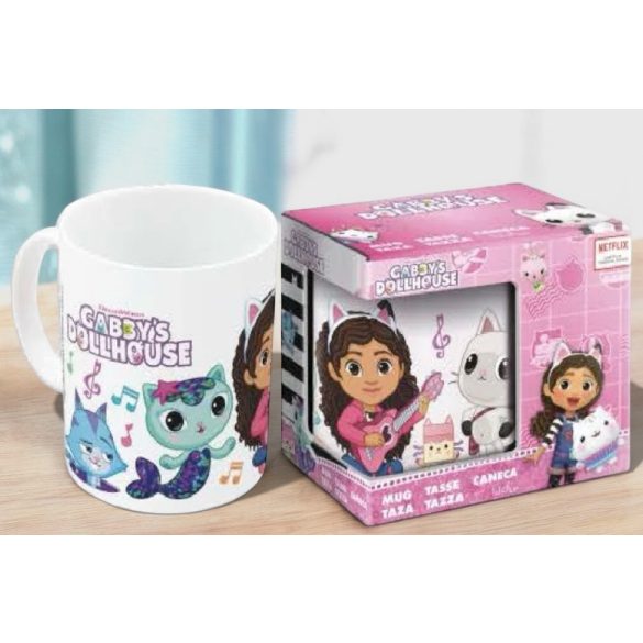 Gabi babaháza porcelán bögre