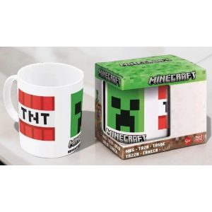 Minecraft porcelán bögre