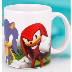 Sonic a sündisznó porcelán bögre