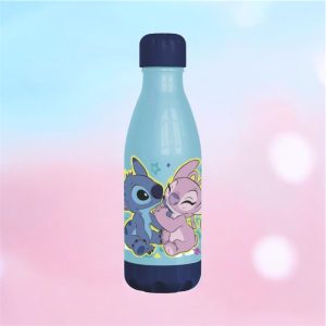 Stitch műanyag kulacs csavaros kupakkal