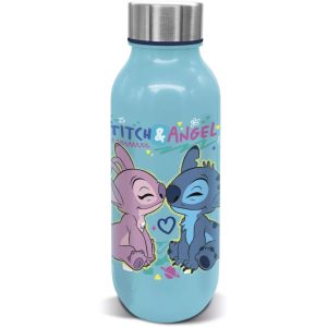 Stitch műanyag kulacs csavaros kupakkal