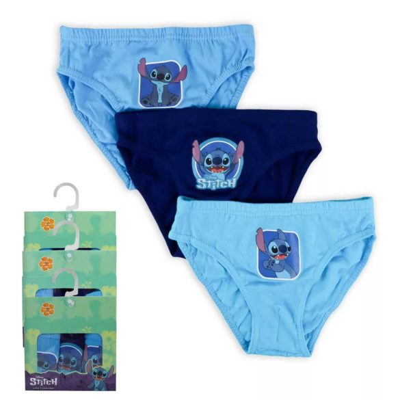 Stitch gyerek fehérnemű, alsó 3 darab/csomag