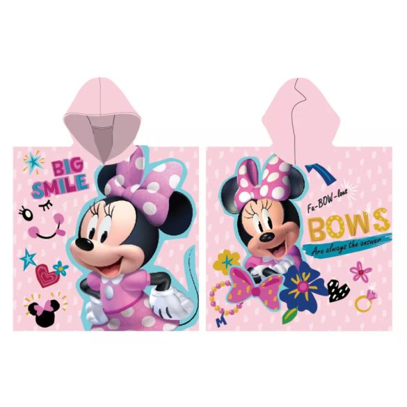 Disney Minnie Smile strand törölköző poncsó
