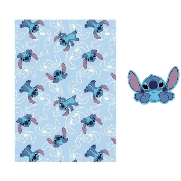 Stitch polár takaró és forma párna szett