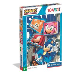 Sonic a sündisznó puzzle 104 db-os Clementoni