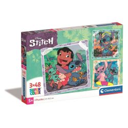 A csillagkutya 3x48 db-os puzzle Clementoni