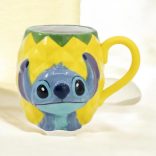 3D Kerámia Bögre - Stitch ananász