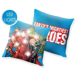 Avengers, Bosszúállók LED világító párna, díszpárna