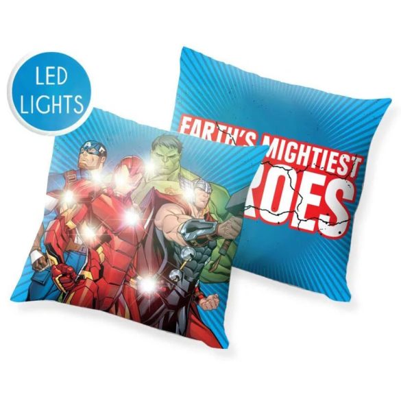 Avengers, Bosszúállók LED világító párna, díszpárna