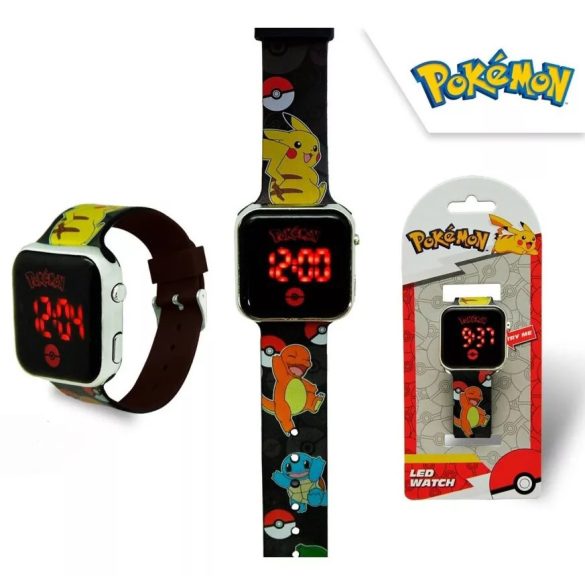 Pokémon digitális LED karóra