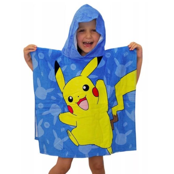 Pokémon strand törölköző poncsó