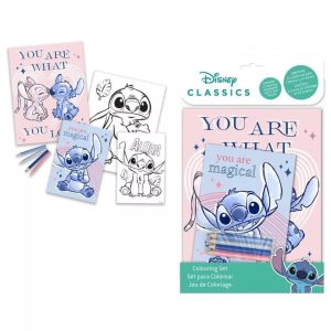 Stitch színező szett