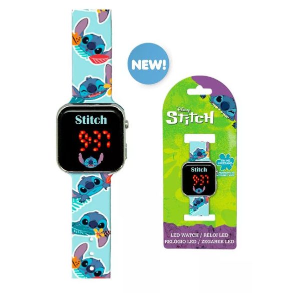 Disney Lilo és Stitch, A csillagkutya digitális LED karóra
