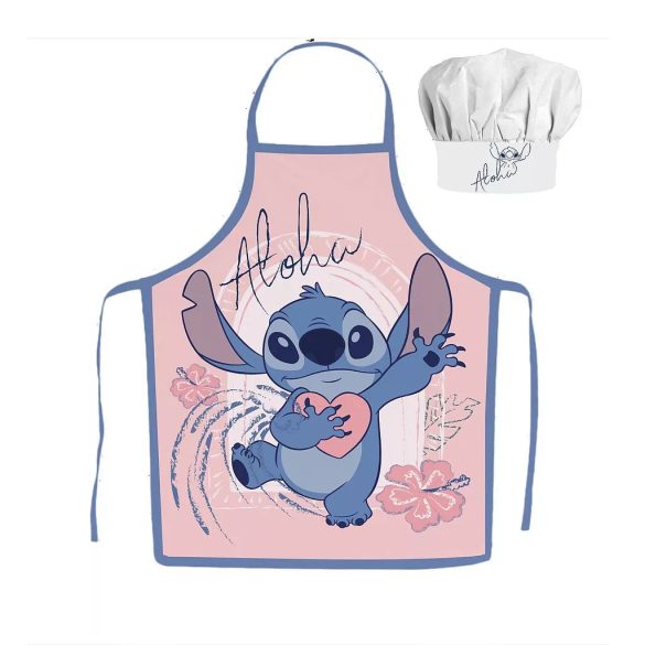 Disney Stitch gyerek kötény 2 darabos szett