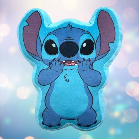 Stitch formapárna, díszpárna 30 cm