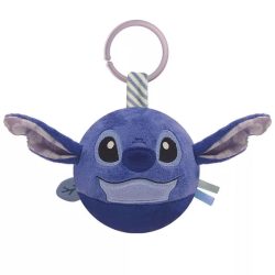 Stitch plüss labdafigura, baba csörgő