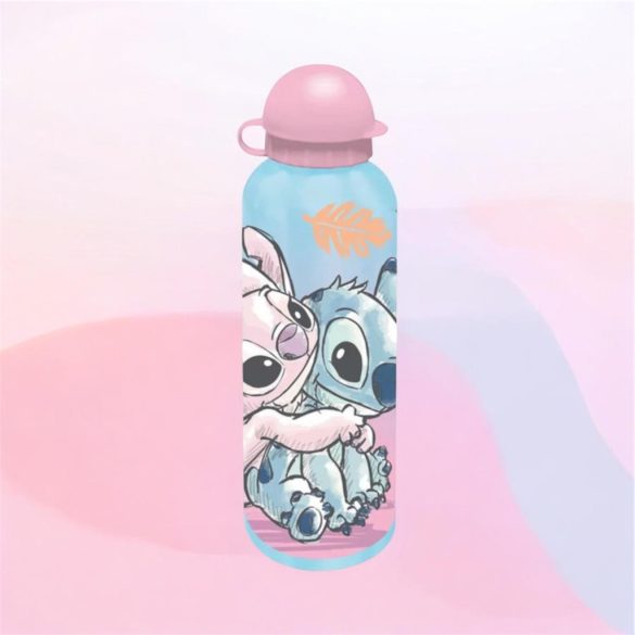 Stitch alumínium kulacs ivókupakkal 500 ml