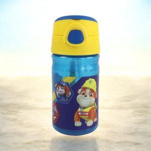 Mancs Őrjárat műanyag szívószálas kulacs akasztóval 350 ml
