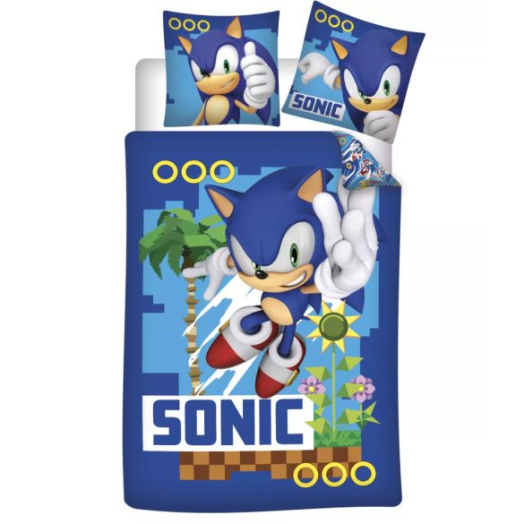 Sonic a sündisznó gyerek ágyneműhuzat