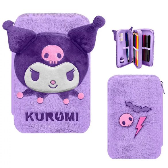 Hello Kitty plüss tolltartó töltött 2 emeletes