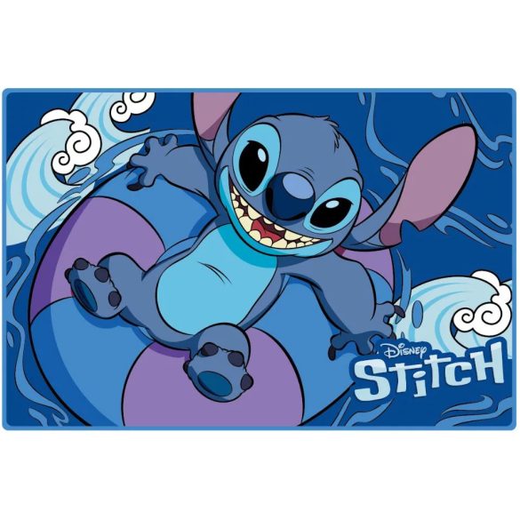 Szörföző Stitch szőnyeg, fürdőszobai kilépő - 80 x 120 cm