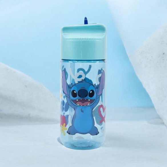 Stitich műanyag szívószálas kulacs 430 ml