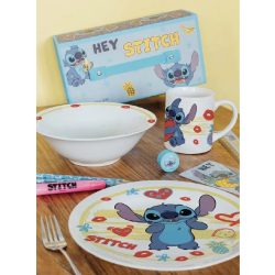 Stitch porcelán étkészlet Díszdobozban