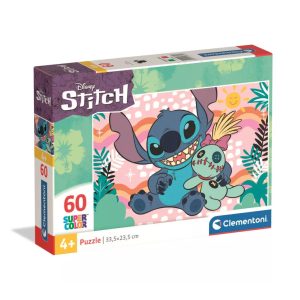 Disney Stitch puzzle 60 db-os