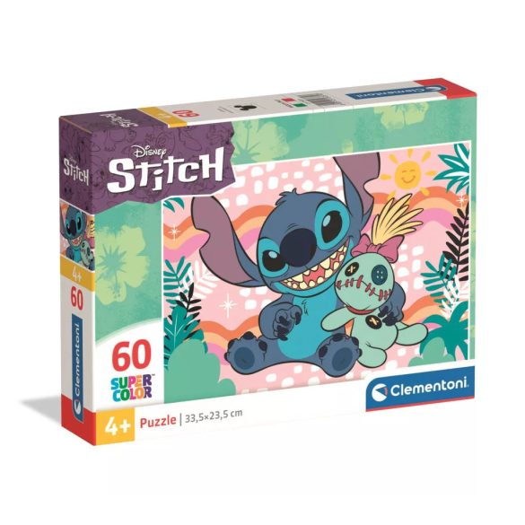 Disney Stitch puzzle 60 db-os